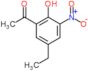1-(5-ethyl-2-hydroxy-3-nitrophenyl)ethanone