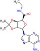 (4R,6S,6aR)-4-(6-aminopurin-9-yl)-N-ethyl-2,2-dimethyl-3a,4,6,6a-tetrahydrofuro[3,4-d][1,3]dioxole…