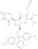 Uridin, 5'-O-[bis(4-methoxyphenyl)phenylmethyl]-2'-O-methyl-, 3'-[2-cyanoethyl N,N-bis(1-methyleth…