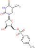 1-{2-deoxy-5-O-[(4-methylphenyl)sulfonyl]pentofuranosyl}-5-methylpyrimidine-2,4(1H,3H)-dione