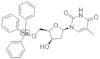 1-[2-Deoxy-5-O-(triphenylmethyl)-β-D-threo-pentofuranosyl]-5-methyl-2,4(1H,3H)-pyrimidinedione