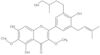 5,7-Dihydroxy-2-[4-hydroxy-3-(4-hydroxy-3-methylbutyl)-5-(3-methyl-2-buten-1-yl)phenyl]-3,6-dimeth…