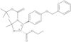 3-(1,1-Dimethylethyl) 5-ethyl (4S,5R)-2,2-dimethyl-4-[4-(phenylmethoxy)phenyl]-3,5-oxazolidinedicarboxylate