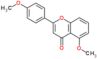 5-Methoxy-2-(4-methoxyphenyl)-4H-1-benzopyran-4-one