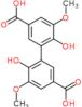 Acido 6,6′-diidrossi-5,5′-dimetossi[1,1′-bifenil]-3,3′-dicarbossilico