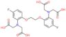 2,2',2'',2'''-{ethane-1,2-diylbis[oxy(5-fluorobenzene-2,1-diyl)nitrilo]}tetraacetic acid