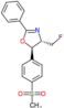 (4S,5R)-4-(fluoromethyl)-5-(4-methylsulfonylphenyl)-2-phenyl-4,5-dihydrooxazole