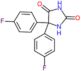 5,5-bis(4-fluorophenyl)imidazolidine-2,4-dione