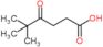 5,5-dimethyl-4-oxo-hexanoic acid