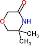 5,5-dimethylmorpholin-3-one