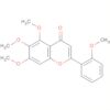 4H-1-Benzopyran-4-one, 5,6,7-trimethoxy-2-(2-methoxyphenyl)-