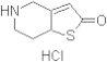 5,6,7,7a-Tetrahidrothieno[3,2-c]piridin-2(4H)-ona cloridrato (1:1)