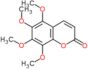 5,6,7,8-tetramethoxy-2H-chromen-2-one