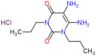 5,6-diamino-1,3-dipropylpyrimidine-2,4(1H,3H)-dione hydrochloride (1:1)