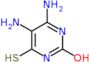 4,5-diamino-6-sulfanylpyrimidin-2-ol