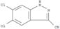 1H-Indazole-3-carbonitrile,5,6-dichloro-