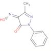 1H-Pyrazole-4,5-dione, 3-methyl-1-phenyl-, 4-oxime