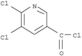 3-Pyridinecarbonylchloride, 5,6-dichloro-