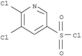 3-Pyridinesulfonylchloride, 5,6-dichloro-
