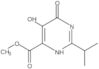 Methyl 1,6-dihydro-5-hydroxy-2-(1-methylethyl)-6-oxo-4-pyrimidinecarboxylate