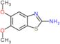 5,6-Dimethoxy-2-benzothiazolamine