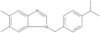 5,6-Dimethyl-1-[[4-(1-methylethyl)phenyl]methyl]-1H-benzimidazole