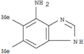 1H-Benzimidazol-7-amine, 5,6-dimethyl-