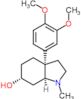 (3aS,6R,7aS)-3a-(3,4-dimethoxyphenyl)-1-methyloctahydro-1H-indol-6-ol