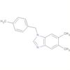 1H-Benzimidazole, 5,6-dimethyl-1-[(4-methylphenyl)methyl]-