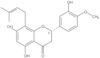 (2S)-2,3-Dihydro-5,7-dihydroxy-2-(3-hydroxy-4-methoxyphenyl)-8-(3-methyl-2-buten-1-yl)-4H-1-benzop…