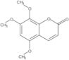 5,7,8-Trimethoxycoumarin