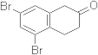 5,7-dibromo-2-tetralone