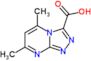 5,7-dimethyl[1,2,4]triazolo[4,3-a]pyrimidine-3-carboxylic acid