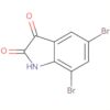 1H-Indole-2,3-dione, 5,7-dibromo-