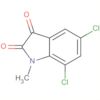 1H-Indole-2,3-dione, 5,7-dichloro-1-methyl-