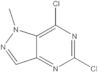 5,7-dichloro-1-methylpyrazolo[4,3-d]pyrimidine