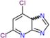 5,7-dichloro-7aH-imidazo[4,5-b]pyridine