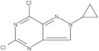 5,7-Dichloro-2-cyclopropyl-2H-pyrazolo[4,3-d]pyrimidine