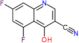 5,7-Difluoro-4-hydroxy-3-quinolinecarbonitrile