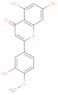 5,7-dihydroxy-2-(3-hydroxy-4-methoxyphenyl)-4-benzopyrone