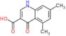 5,7-dimethyl-4-oxo-1,4-dihydroquinoline-3-carboxylic acid