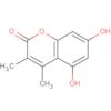 2H-1-Benzopyran-2-one, 5,7-dihydroxy-3,4-dimethyl-