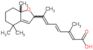 (2E,4E,6E)-7-(2,4,5,6,7,7a-Hexahydro-4,4,7a-trimethyl-2-benzofuranyl)-3-methyl-2,4,6-octatrienoic …