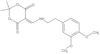 5-[[[2-(3,4-Dimethoxyphenyl)ethyl]amino]methylene]-2,2-dimethyl-1,3-dioxane-4,6-dione