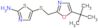 5-{[(5-tert-butyl-1,3-oxazol-2-yl)methyl]sulfanyl}-1,3-thiazol-2-amine