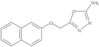 5-[(2-Naphthalenyloxy)methyl]-1,3,4-oxadiazol-2-amine