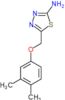 5-[(3,4-dimethylphenoxy)methyl]-1,3,4-thiadiazol-2-amin