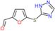 5-(1H-1,2,4-triazol-5-ylsulfanyl)furan-2-carbaldehyde