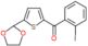 [5-(1,3-dioxolan-2-yl)-2-thienyl]-(2-iodophenyl)methanone