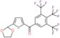 [5-(1,3-dioxolan-2-yl)-2-thienyl]-[3,4,5-tris(trifluoromethyl)phenyl]methanone